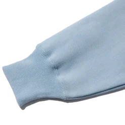 The Real McCoy's Sweatshirts & Hoodies<10.oz Loopwheel 1/4 Zip Sweatshirt Saxe Blue