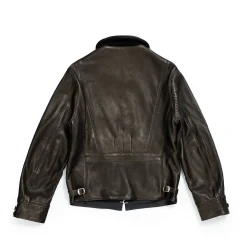The Real McCoy's Leather Jackets|Jackets And Coats<30s Sports Jacket / Freeman Deerskin Black