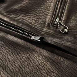 The Real McCoy's Leather Jackets|Jackets And Coats<30s Sports Jacket / Freeman Deerskin Black