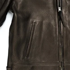 The Real McCoy's Leather Jackets|Jackets And Coats<30s Sports Jacket / Freeman Deerskin Black