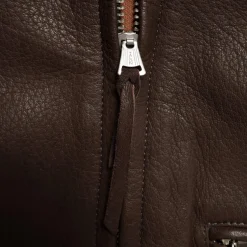 The Real McCoy's Leather Jackets|Jackets And Coats<30s Sports Jacket / Freeman Deerskin Brown