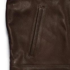 The Real McCoy's Leather Jackets|Jackets And Coats<30s Sports Jacket / Freeman Deerskin Brown