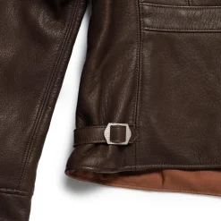 The Real McCoy's Leather Jackets|Jackets And Coats<30s Sports Jacket / Freeman Deerskin Brown