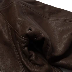 The Real McCoy's Leather Jackets|Jackets And Coats<30s Sports Jacket / Freeman Deerskin Brown