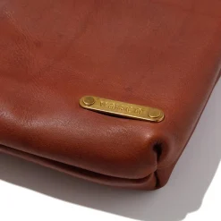 Vasco Vasco<Leather Travel Pouch Camel