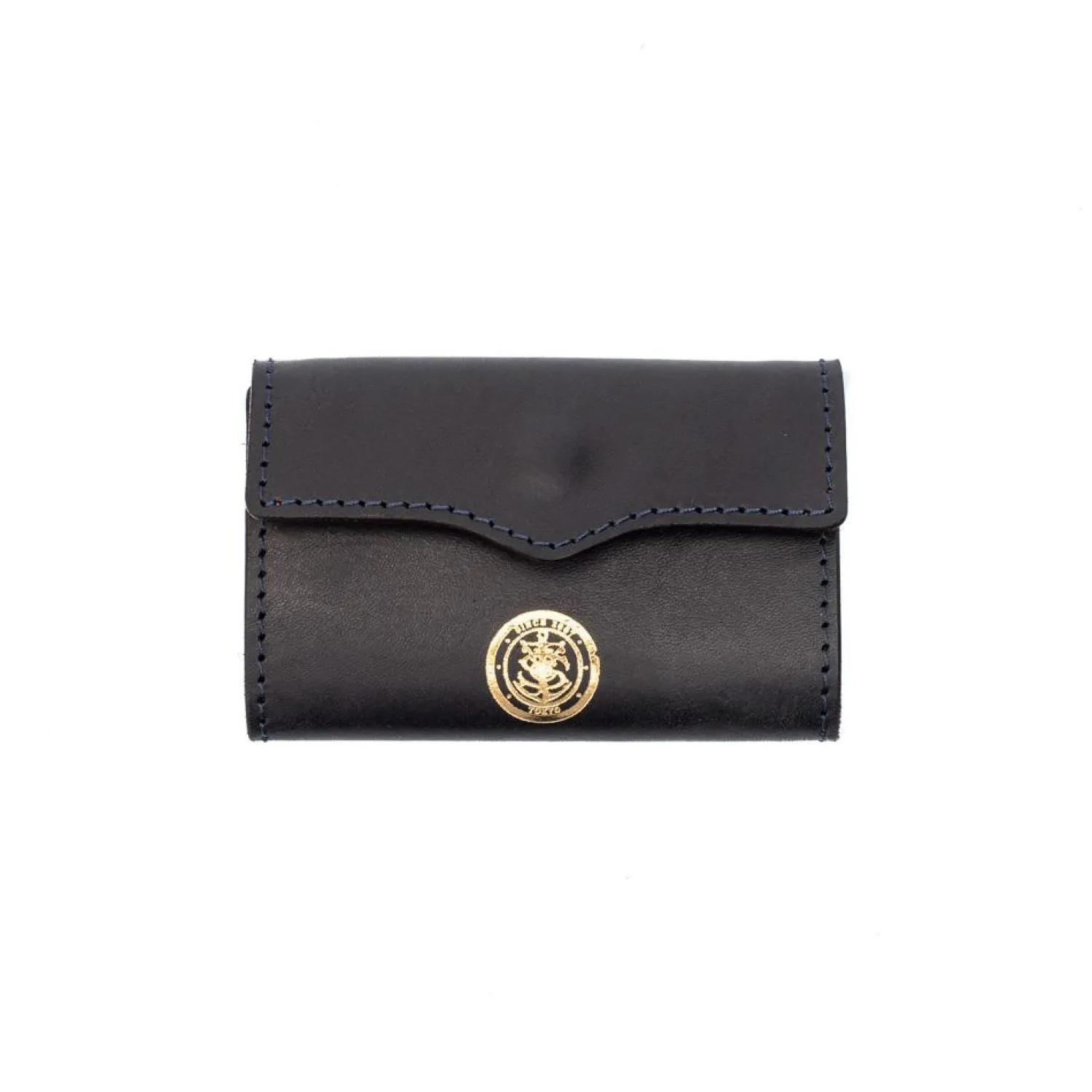 Vasco Vasco<VSC-676 Leather Naval Key Case Marine