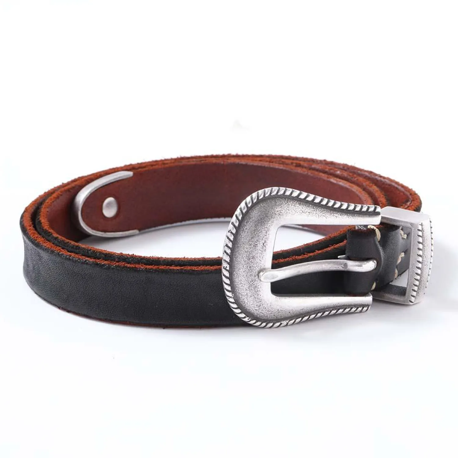 Vintage Works Vintage Works<DH5738 Chasin' Belt Black