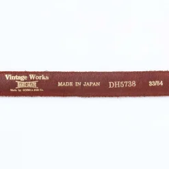 Vintage Works Vintage Works<DH5738 Chasin' Belt Black