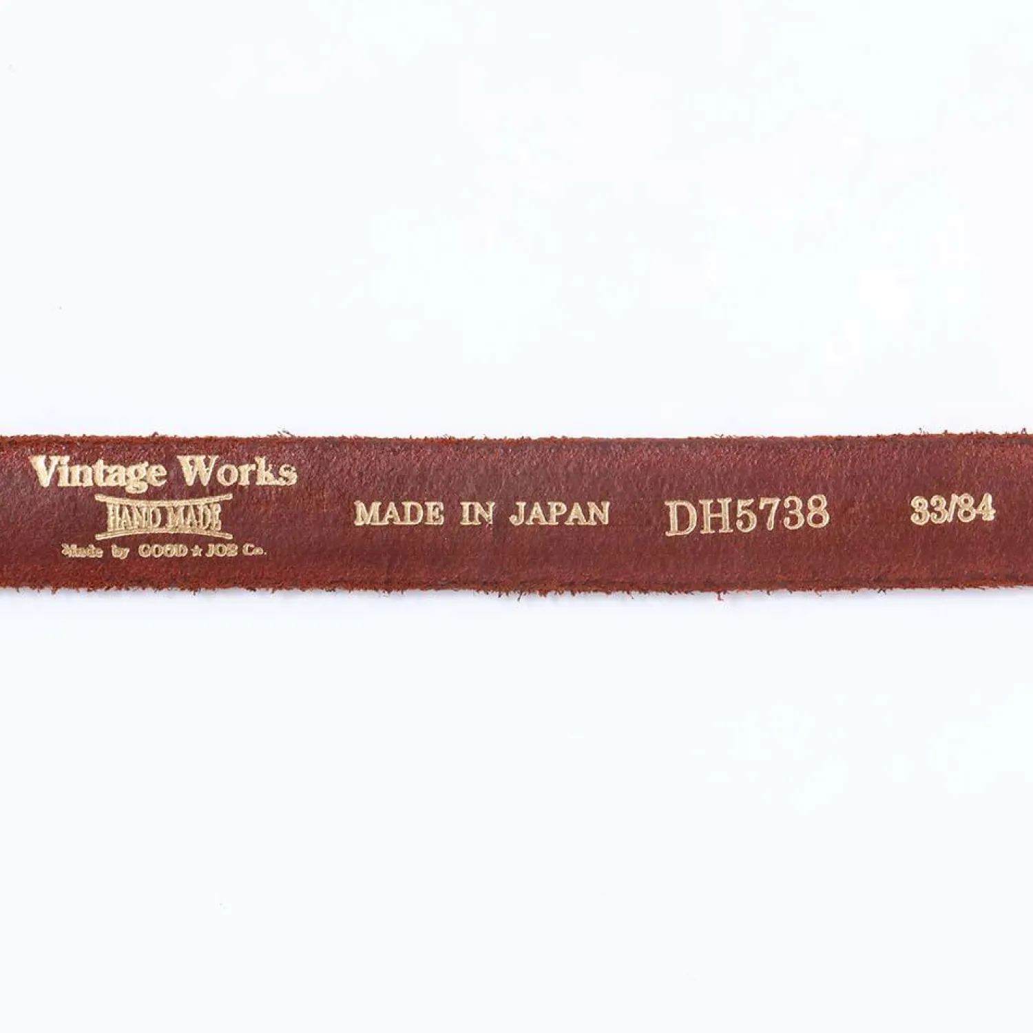 Vintage Works Vintage Works<DH5738 Chasin' Belt Black