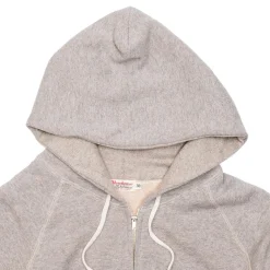 Warehouse & Co Sweatshirts & Hoodies<Lot. 451 F/Z Sweat Parka Grey