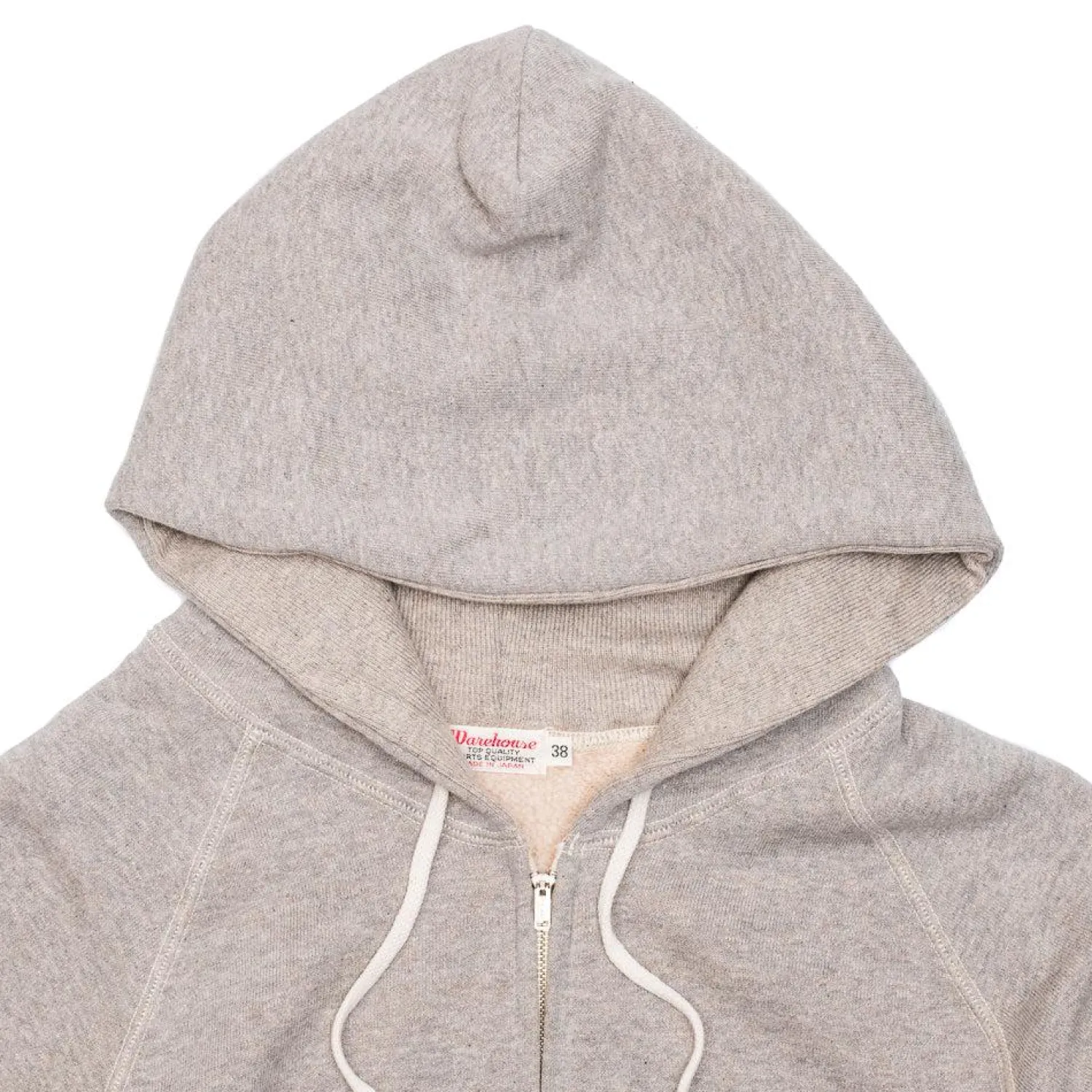 Warehouse & Co Sweatshirts & Hoodies<Lot. 451 F/Z Sweat Parka Grey