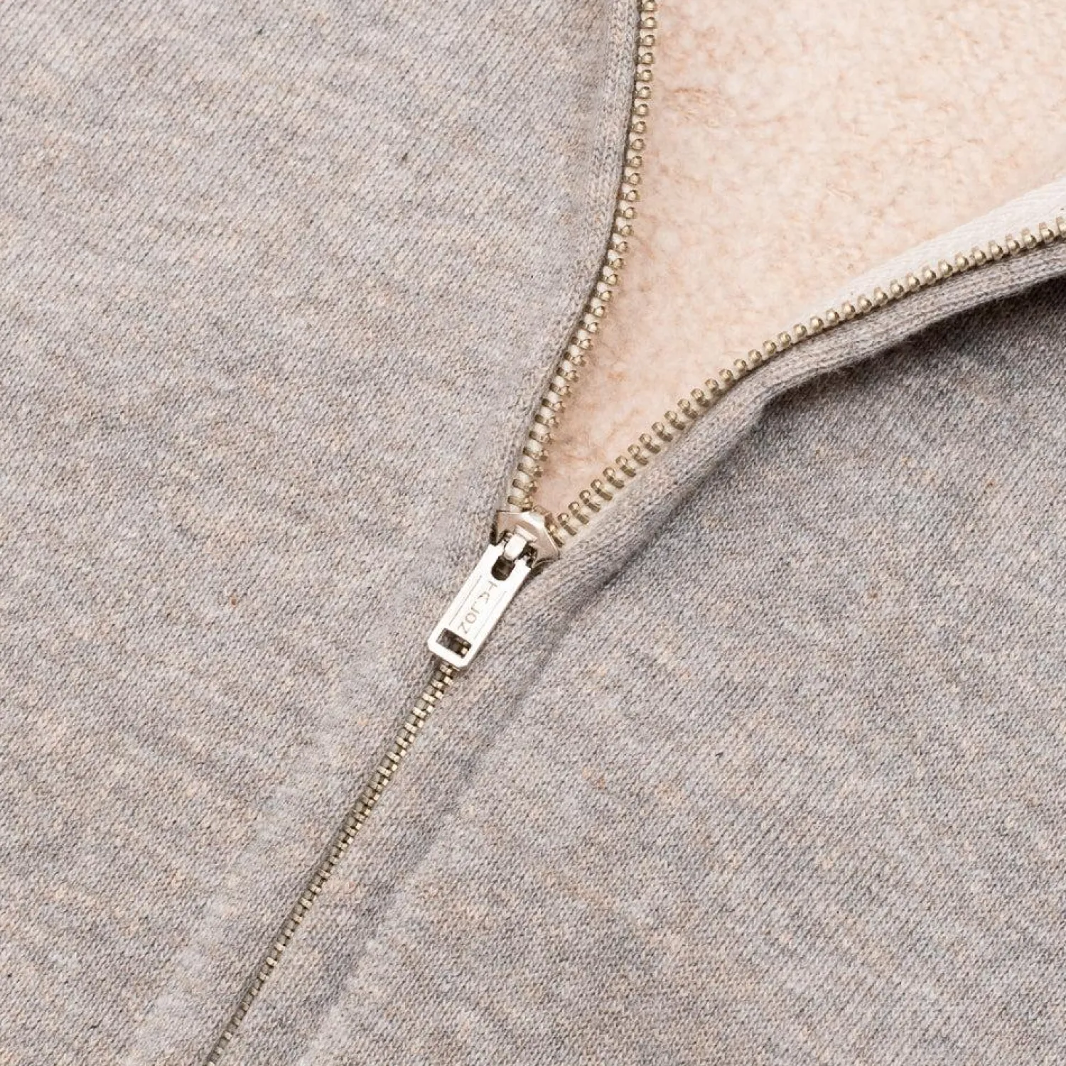 Warehouse & Co Sweatshirts & Hoodies<Lot. 451 F/Z Sweat Parka Grey