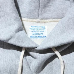 Warehouse & Co Sweatshirts & Hoodies<Lot. 484 Hooded Sweatshirt Grey