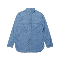 Warehouse & Co Shirts<Lot. 3044 USN Chambray Shirt Indigo
