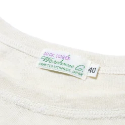 Warehouse & Co T-shirts & Undershirts<Lot. 4091 USN Skivvy T-Shirt Natural