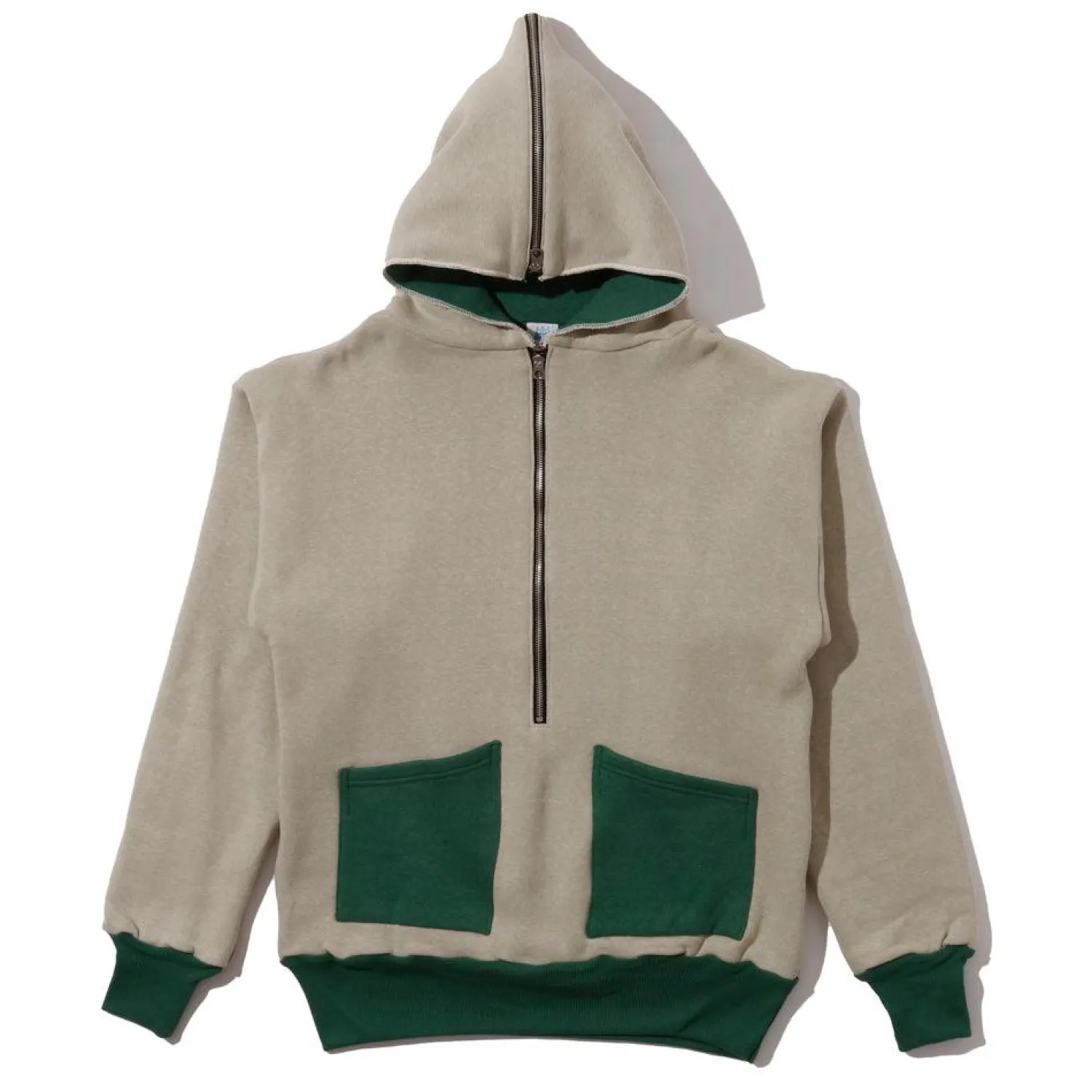 Warehouse & Co x John Gluckow Sweatshirts & Hoodies<Olympic Champion Sweat Parka Beige