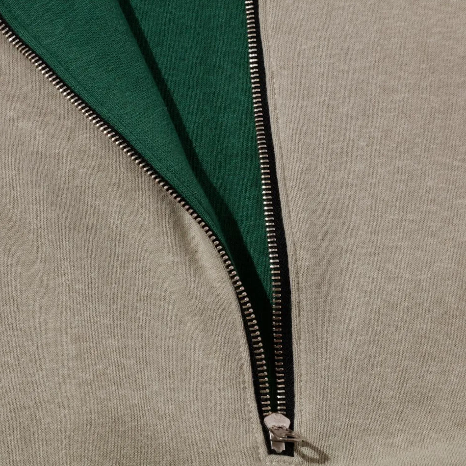 Warehouse & Co x John Gluckow Sweatshirts & Hoodies<Olympic Champion Sweat Parka Beige