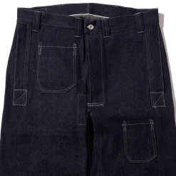 Warehouse & Co x John Gluckow Pants & Trousers<Warehouse & Co. x John Gluckow Netmaker's Trousers Indigo