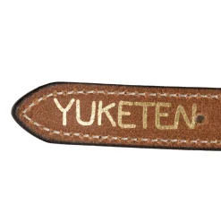 Yuketen Yuketen<1" Triple Stitch Belt Buck Brown w/Natural Stitch